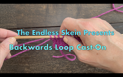 How to Do the Backwards Loop Cast-On -- Video Tutorial