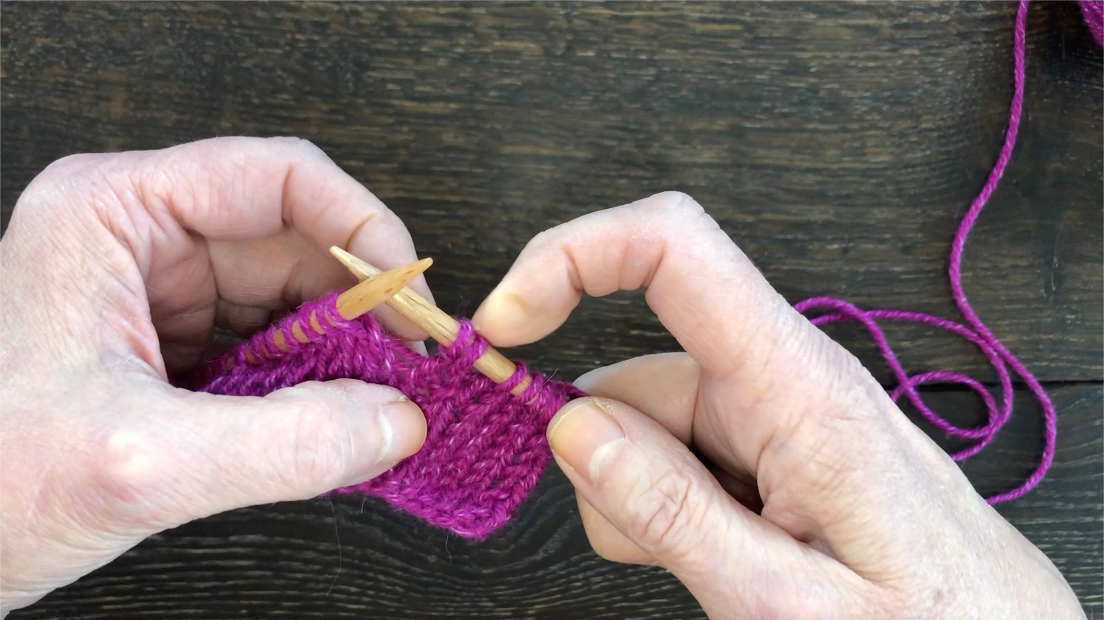 How to Work the Knit Front & Back (kfb) Increase -- Video Tutorial