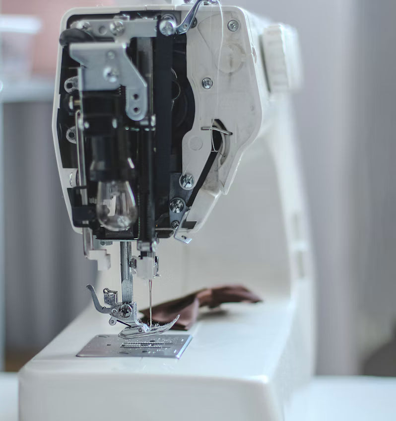 Image of sewing machine insides.