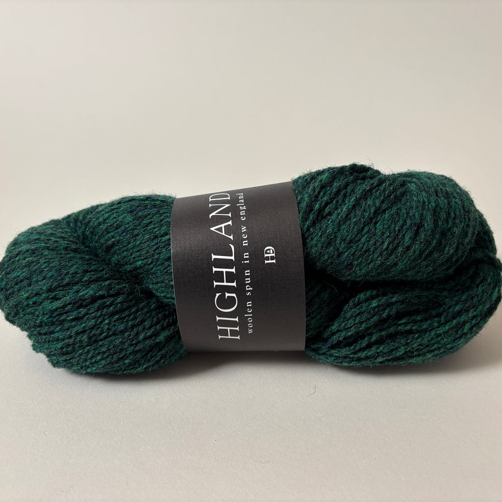 Harrisville Designs Highland yarn in Evergreen
