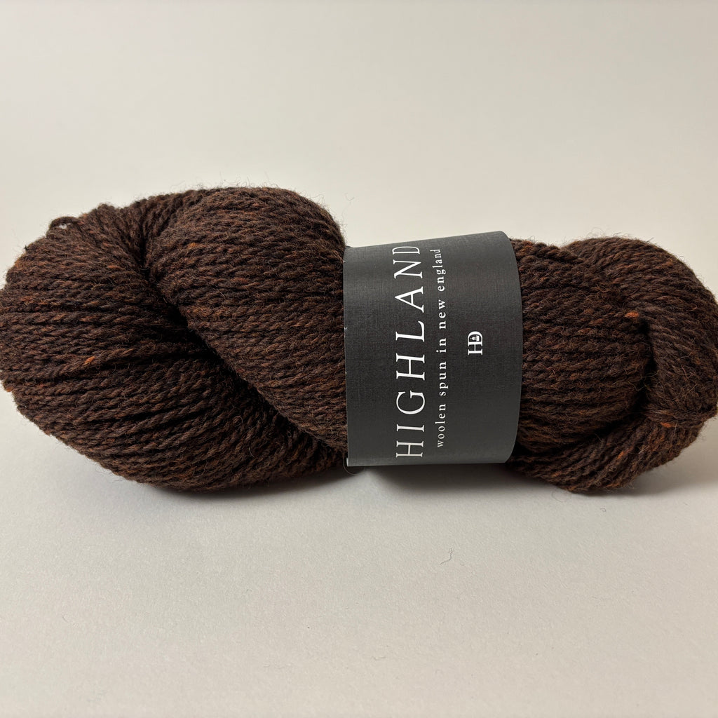 Harrisville Designs Highland yarn in Teak