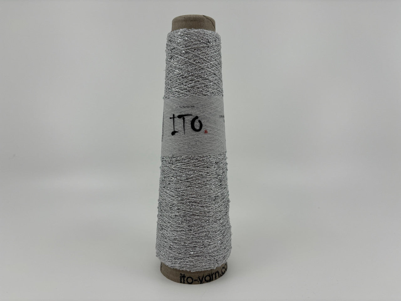 A cone of ITO Kin Gin yarn