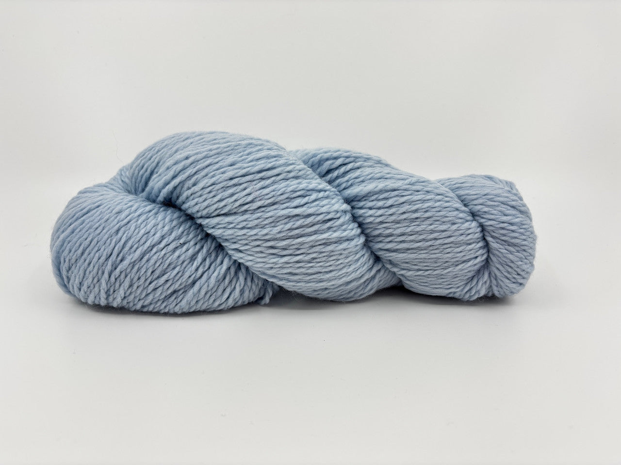 A skein of Plymouth Homestead yarn