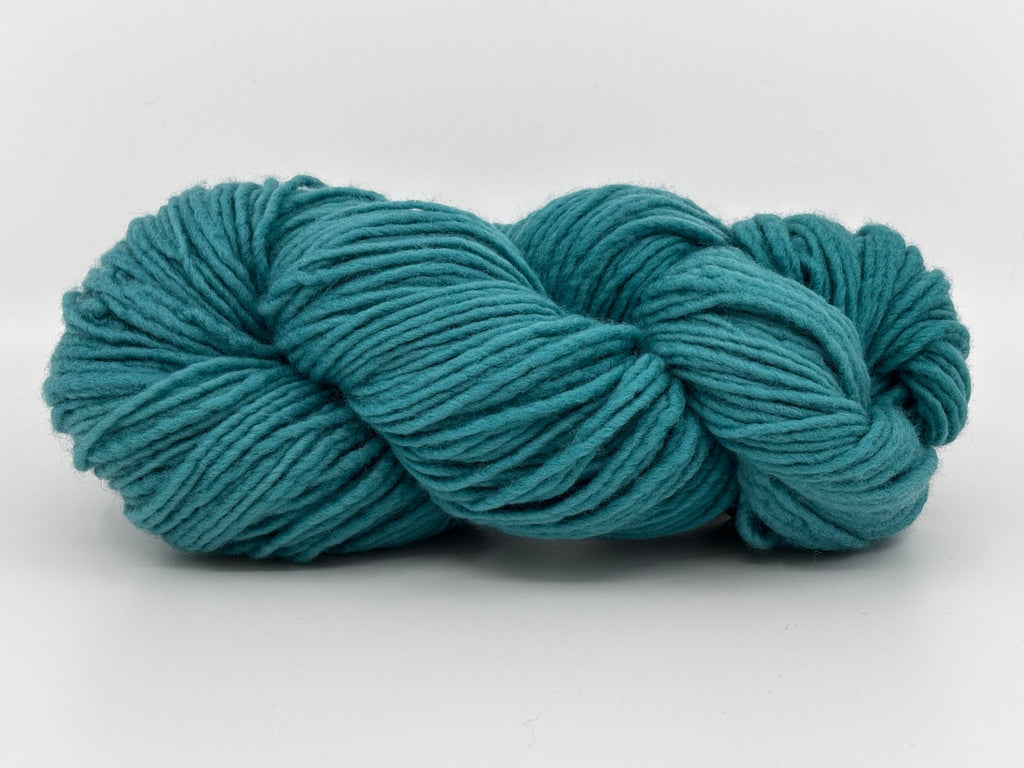 A skein of Maxima yarn by Manos del Uruguay in color Jade