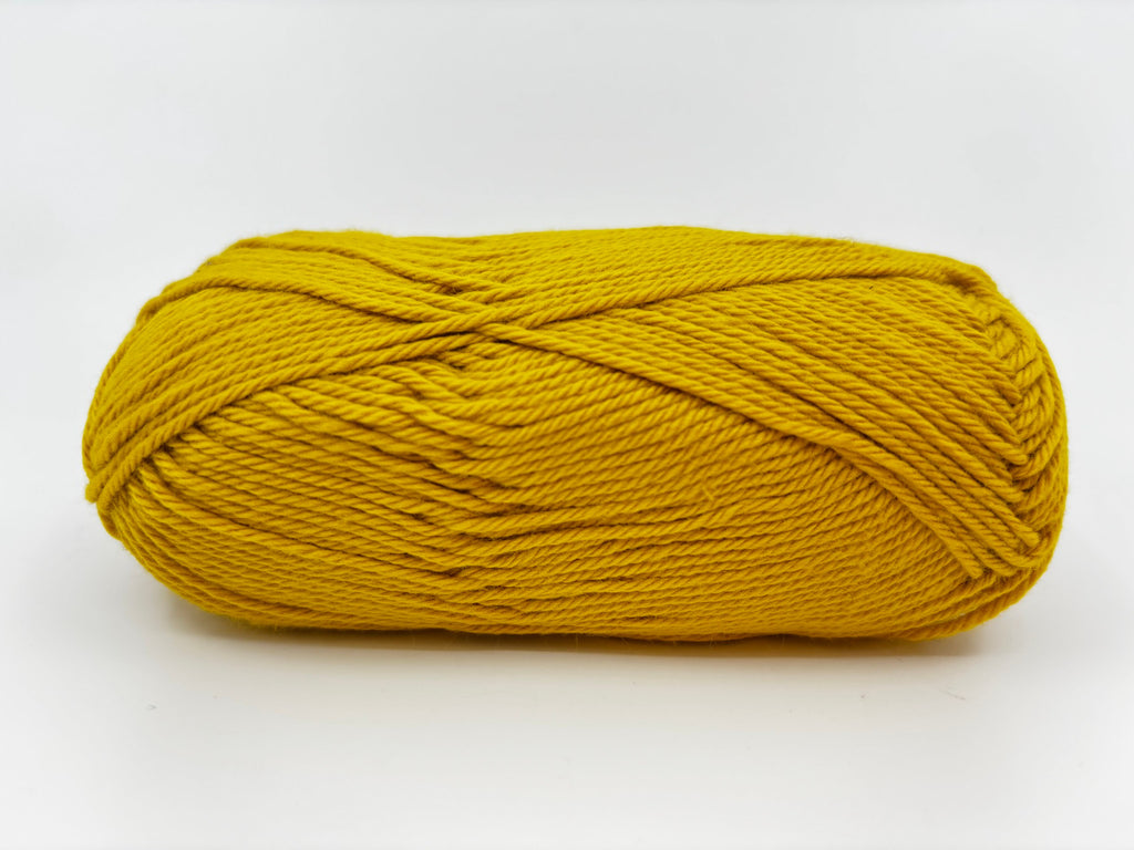 A ball of Kelbourne Woolens Skipper yarn