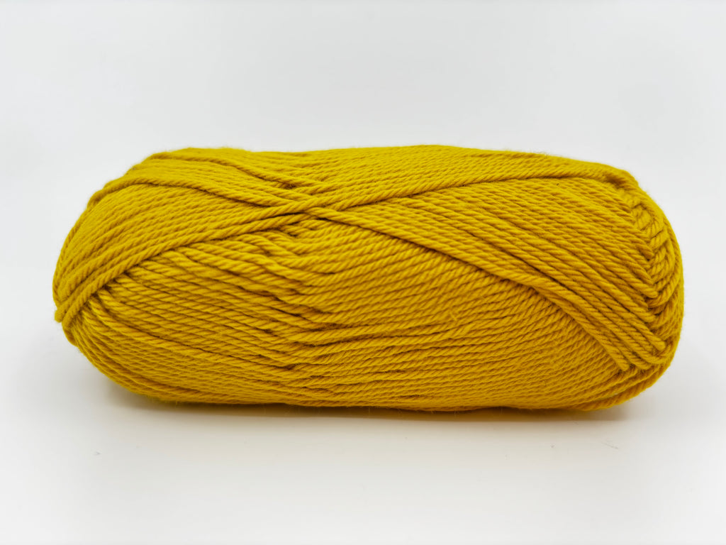 A ball of Kelbourne Woolens Skipper yarn