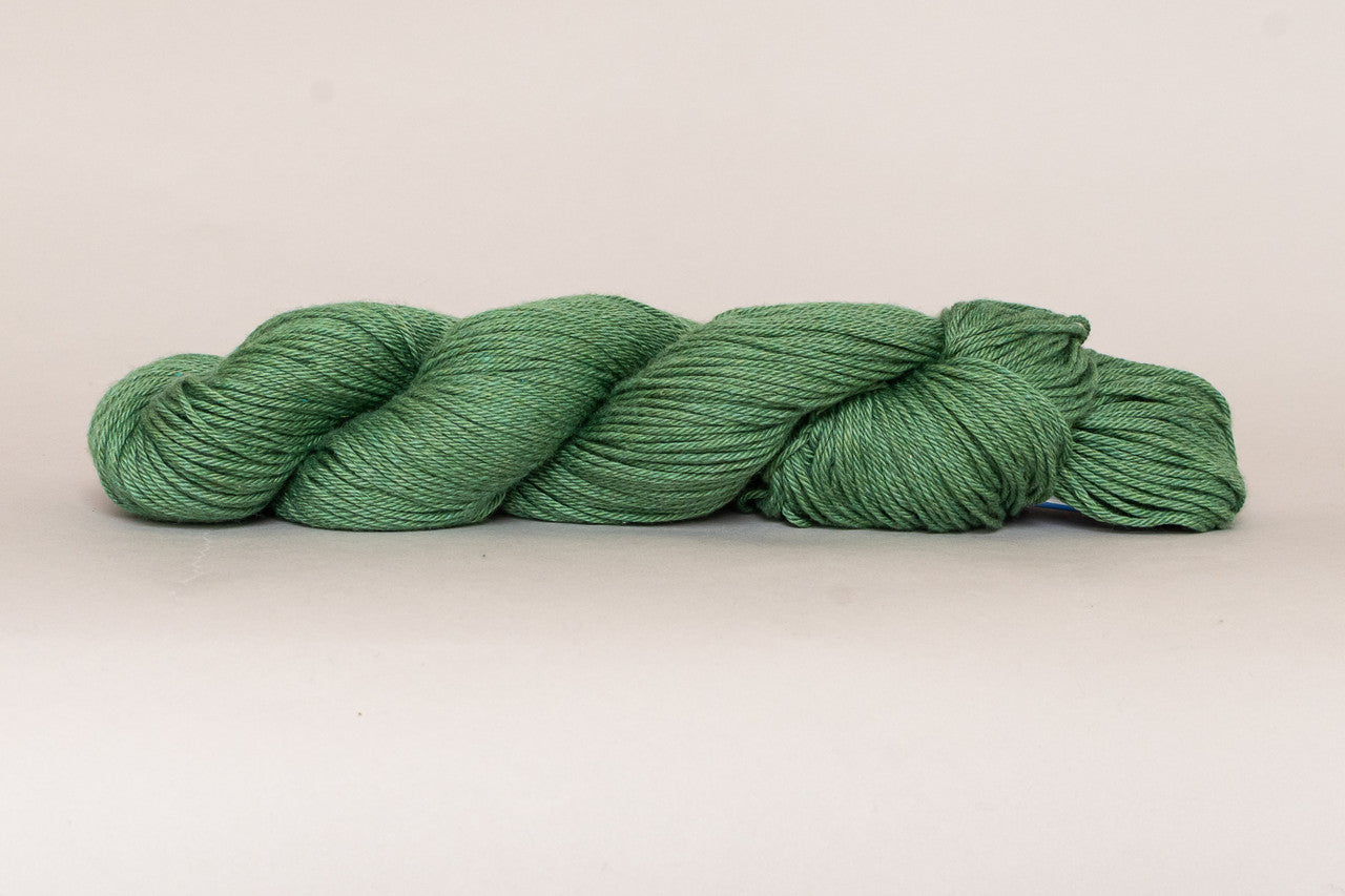 A skein of Berroco Pima 100 yarn
