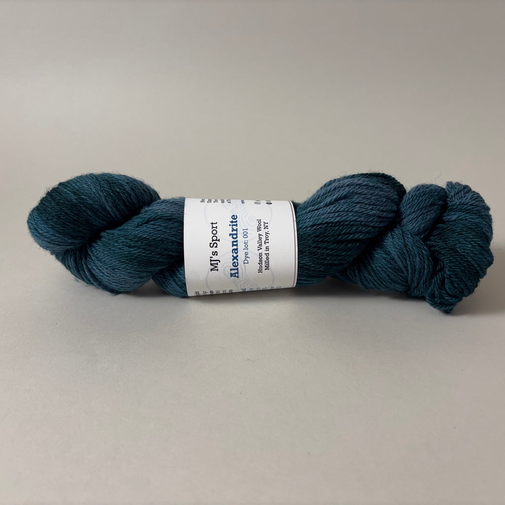The Endless Skein MJ's Sport yarn in Alexandrite