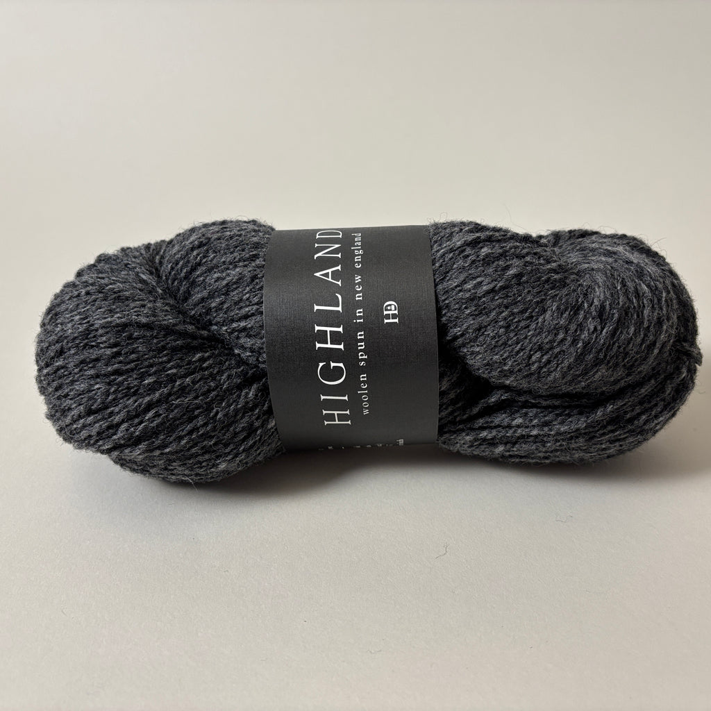 Harrisville Designs Highland yarn in Charcoal 49