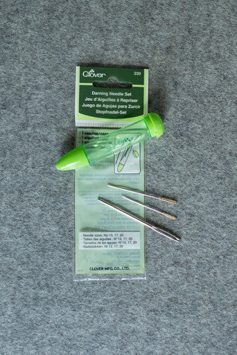Set of 3 straight darning needles