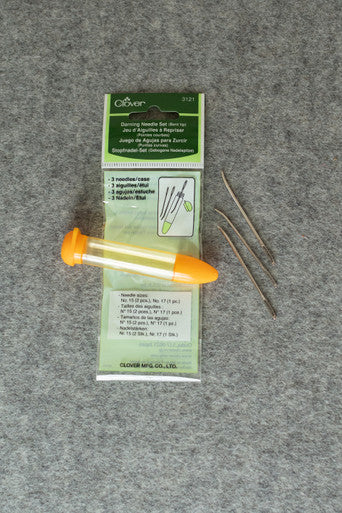 Set of 3 bent tip darning needles