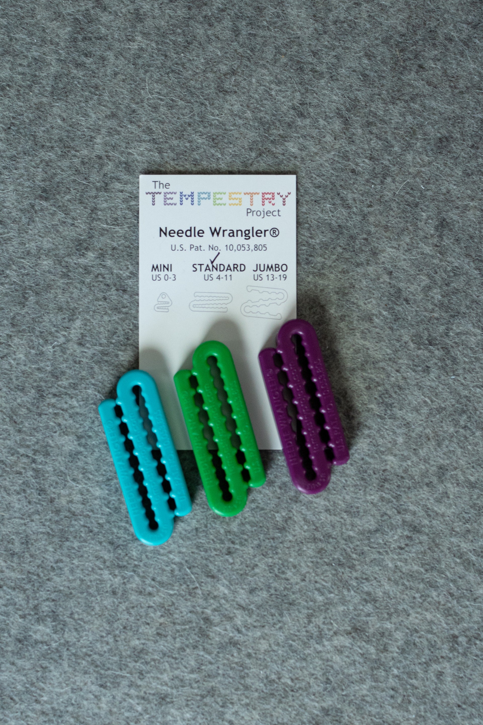 Needle Wranglers, set of 3 Standard Wranglers