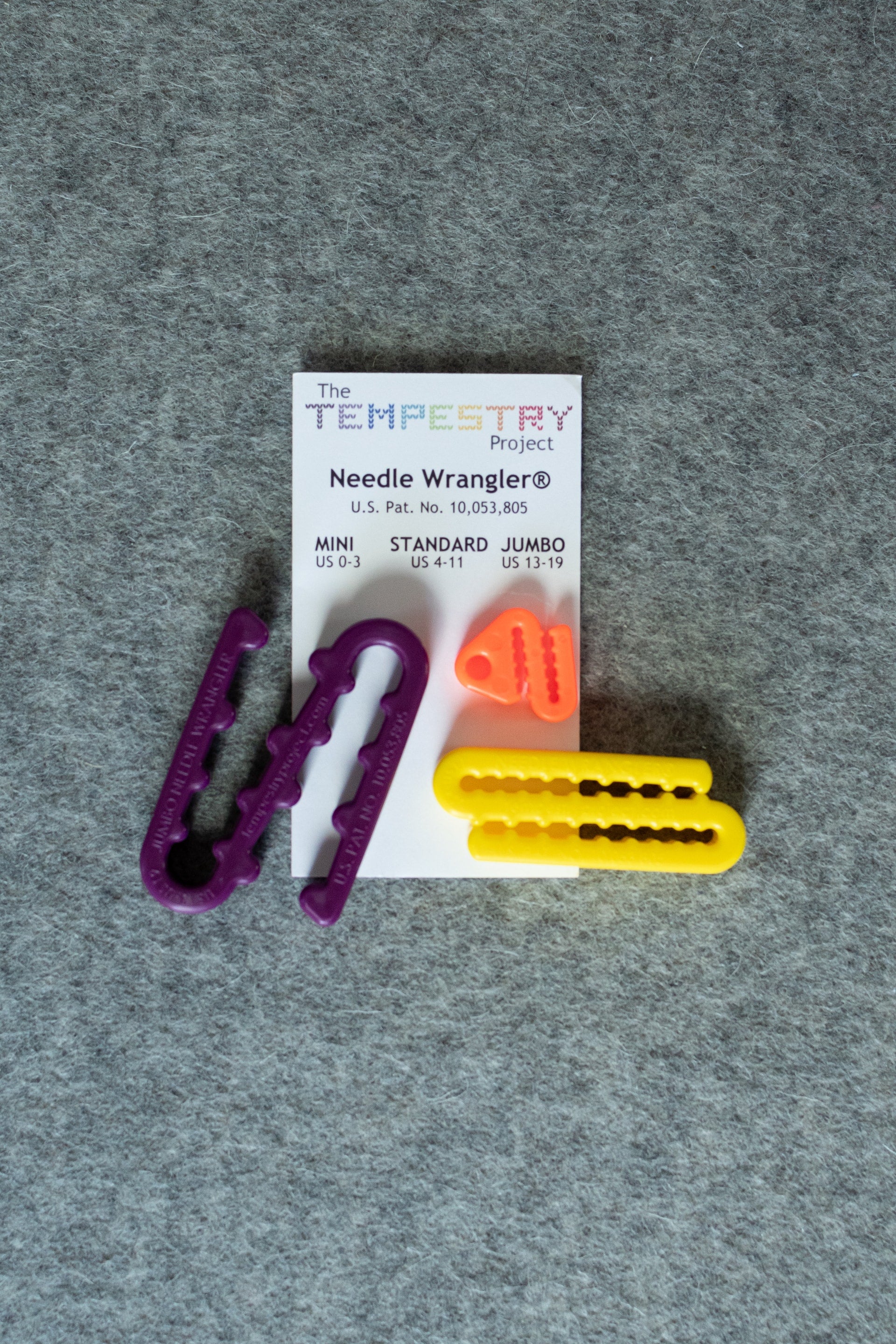 Needle Wranglers, set of 3 mixed Wranglers