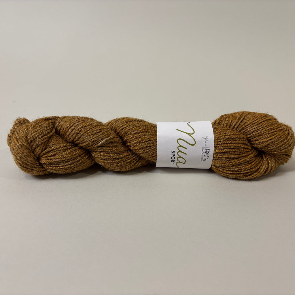 Stolen Stitches Nua Sport yarn in Roling Bales 9808