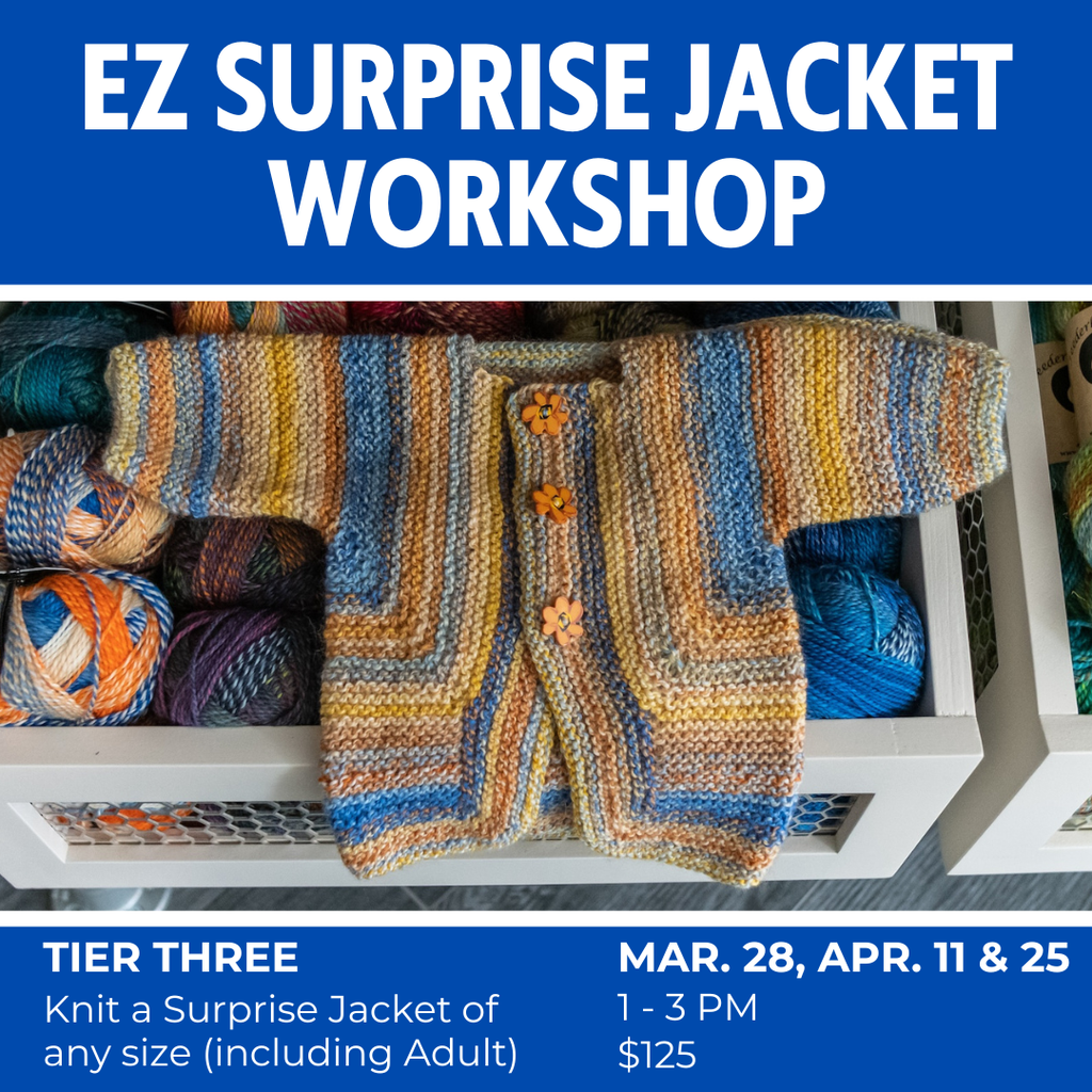 EZ Surprise Jacket Workshop – The Endless Skein