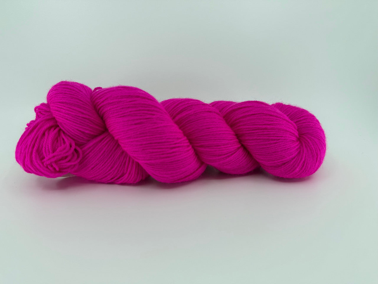 A skein of Cascade Heritage yarn