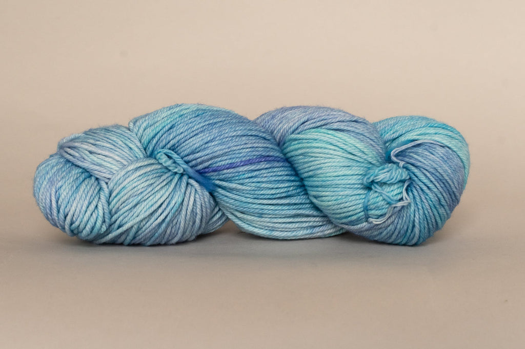 A skein of Malabrigo Rios yarn