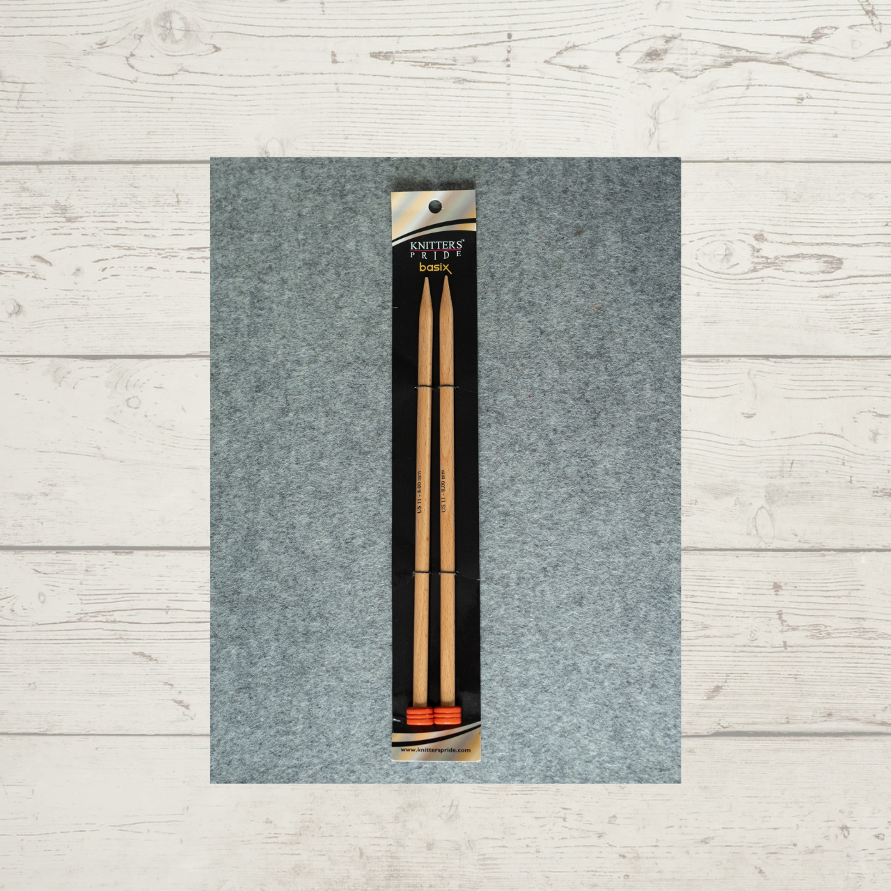 Knitters Pride Basix 10" Straight Knitting Needles