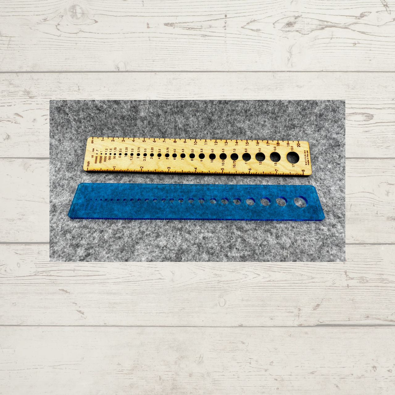 8" Ruler/Needle Gauge