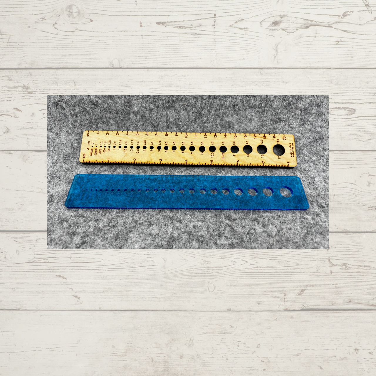 8" Ruler/Needle Gauge