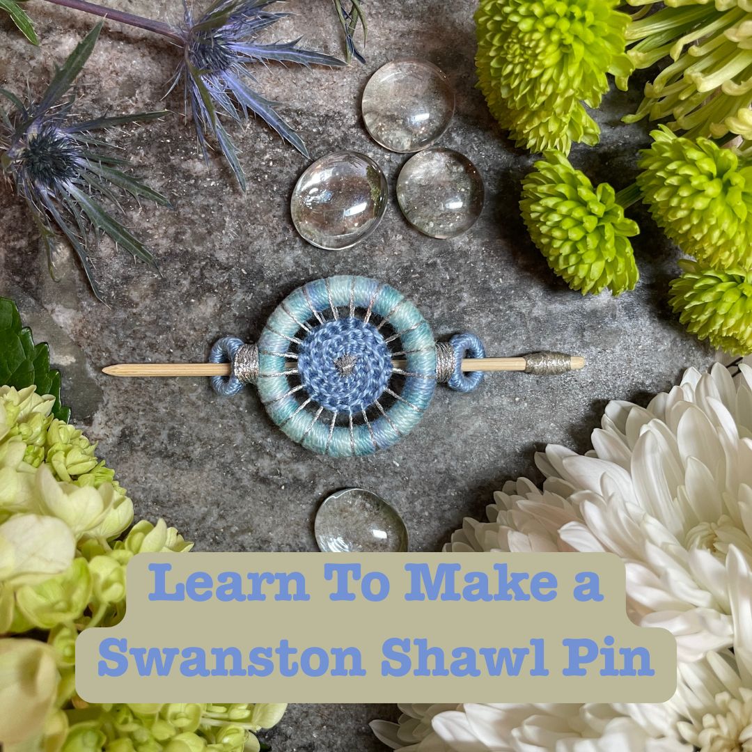 Dorset Button Shawl Pin Class