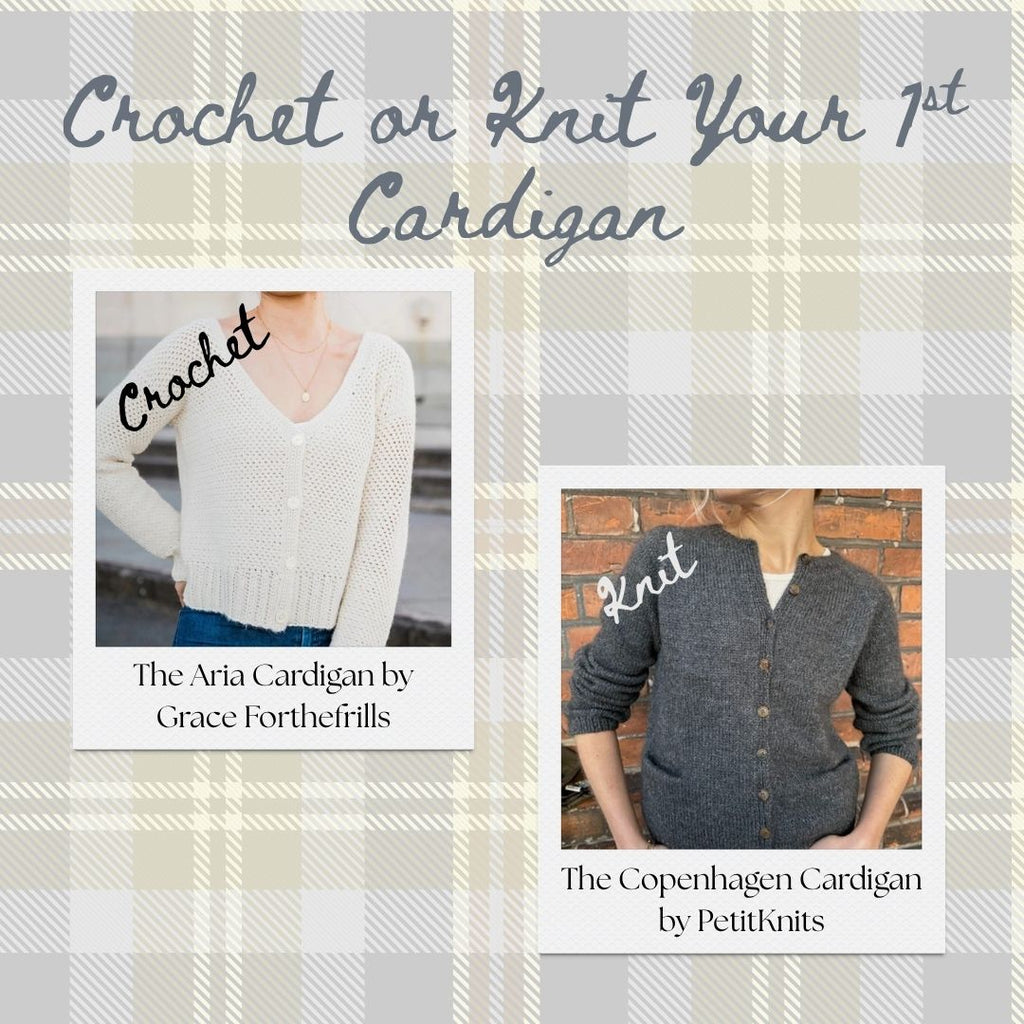 Your First Sweater: The Cardigan Class
