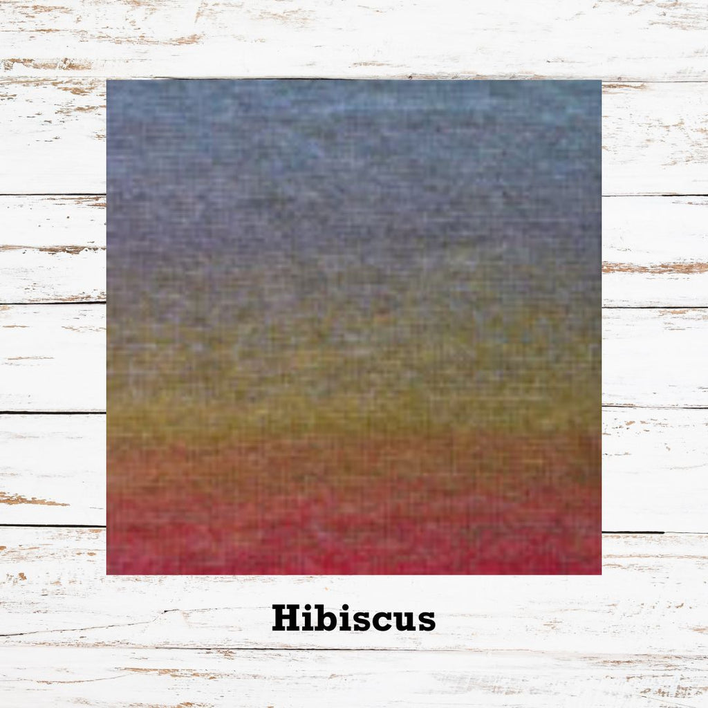 Hibiscus gradient colorway
