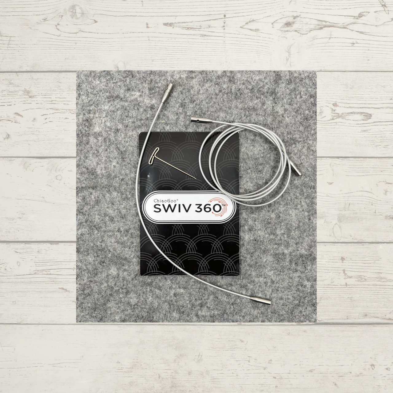 ChiaoGoo SWIV360 Interchangeable Knitting Needle Cables