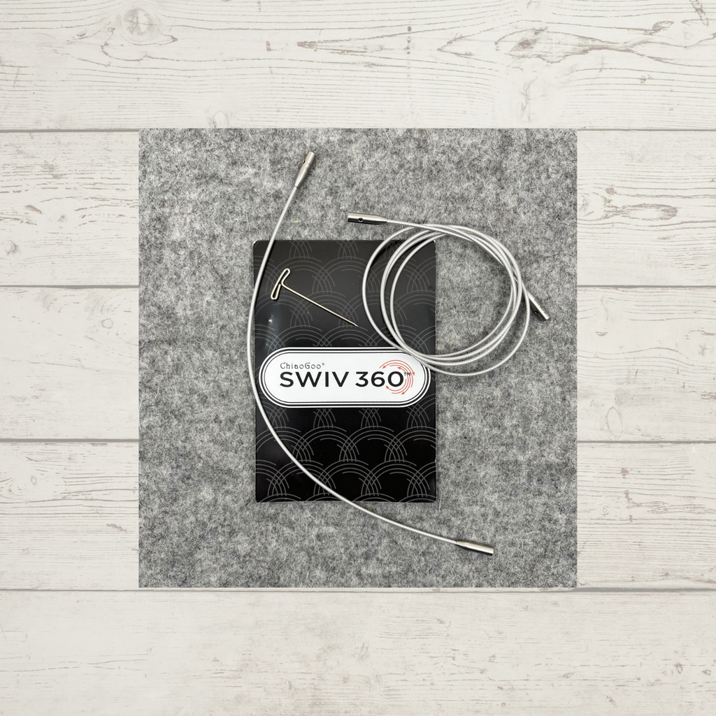 ChiaoGoo SWIV360 Interchangeable Knitting Needle Cables