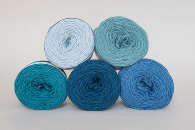 Cakes of Tempestry Worsted yarn