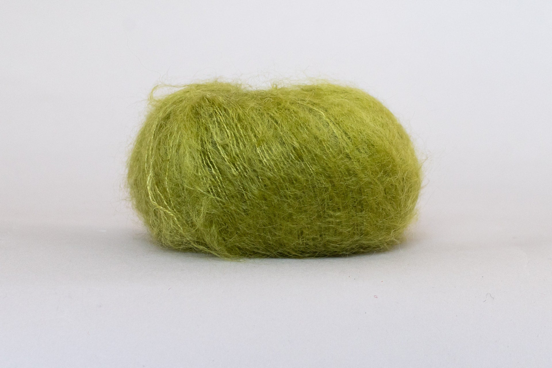 Ball of Lang Mohair Luxe yarn