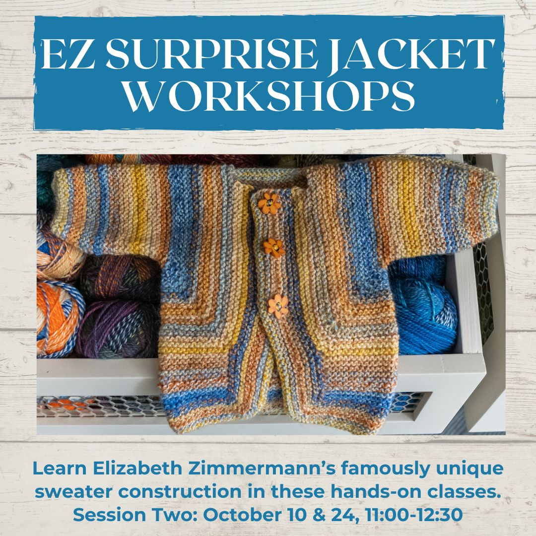 EZ Surprise Jacket Workshop – The Endless Skein