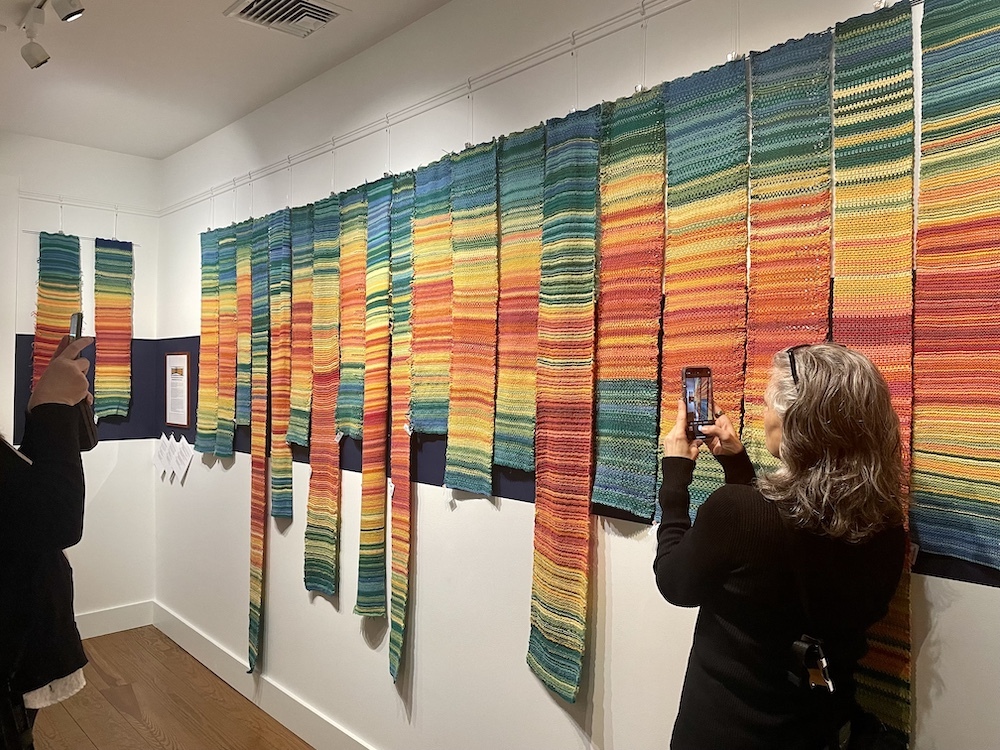 Visiting the Putnam History Museum Tempestry Collection